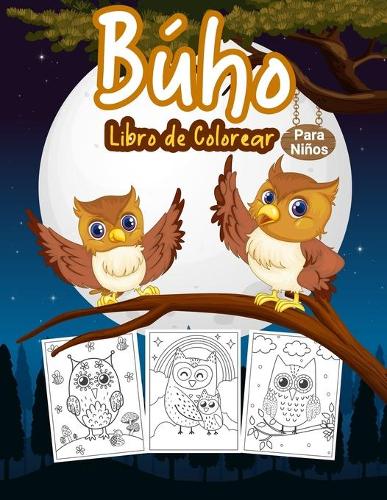 Búho Libro de Colorear para Niños