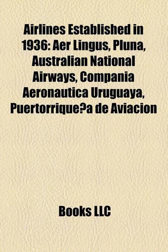 Airlines Established in 1936