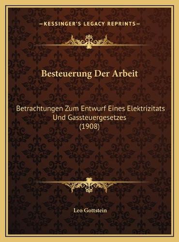 Besteuerung Der Arbeit