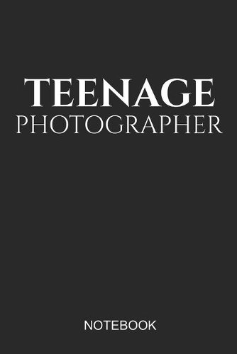 Teenage Photographer Notebook