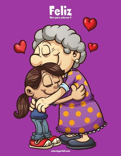 Feliz libro para colorear 3