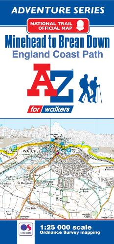 England Coast Path Minehead to Brean Adventure Map