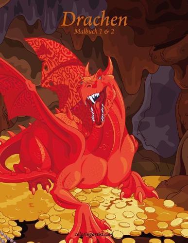 Drachenmalbuch 1 & 2: (Drachen)