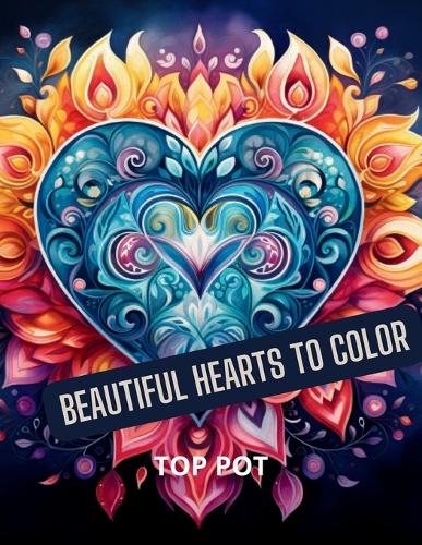 Beautiful Hearts to color