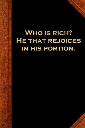 2020 Weekly Planner Ben Franklin Quote Rich Rejoices Vintage Style 134 Pages: 2020 Planners Calendars Organizers Datebooks Appointment Books Agendas