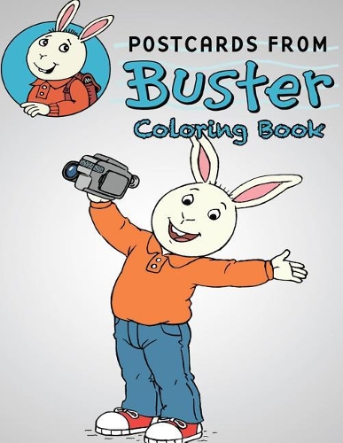 Postcards from Buster Coloring Book: One of the Best Coloring Book for Kids and Adults, Mini Coloring Book for Little Kids, Activity Book for All Family Members