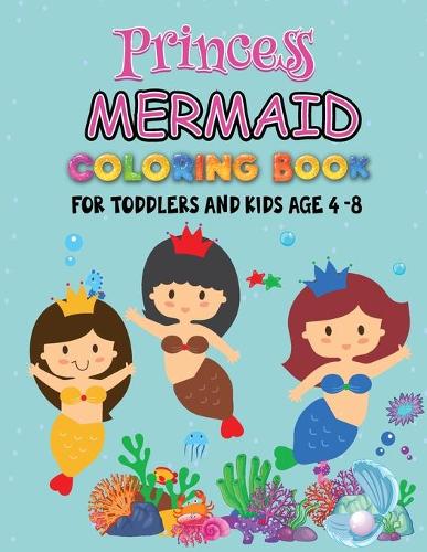 Princess Mermaid Coloring Book