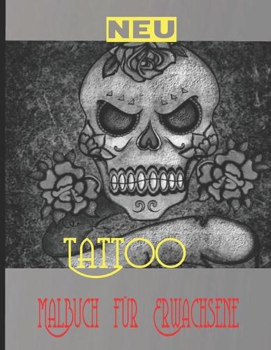 Tattoo Malbuch für Erwachsene