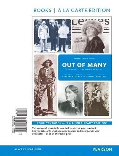 Out of Many: A History of the American People, Volume 2 -- Print Offer [Loose-Leaf](English)