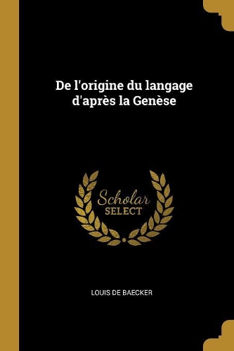 De l'origine du langage d'après la Genèse