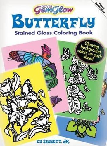 Butterfly: (Dover Nature Stained Glass Coloring Book)