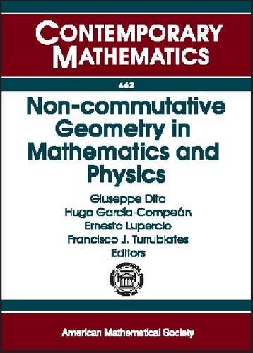 Non-commutative Geometry in Mathematics and Physics: (Contemporary Mathematics)