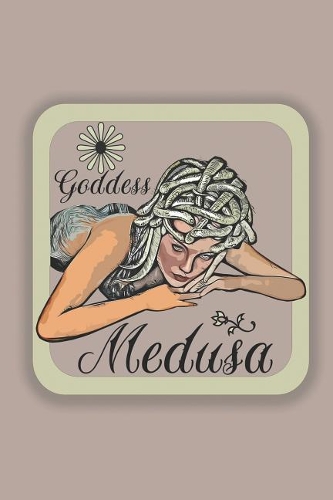 Goddess Medusa: Notebook Blank Wide Ruled Line Paper Gift for Medusa Lovers