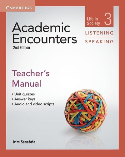 Academic Encounters Level 3 Teacher's Manual Listening and Speaking: Life in Society(Academic Encounters)
