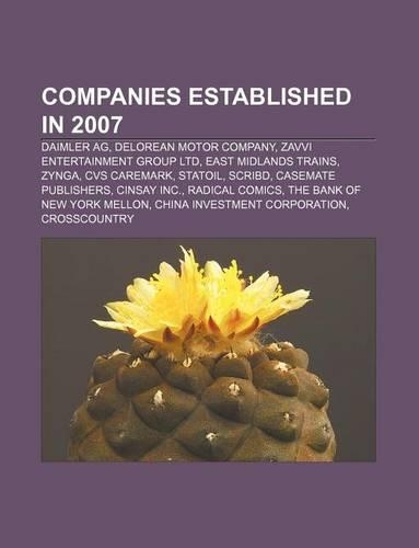 Companies Established in 2007