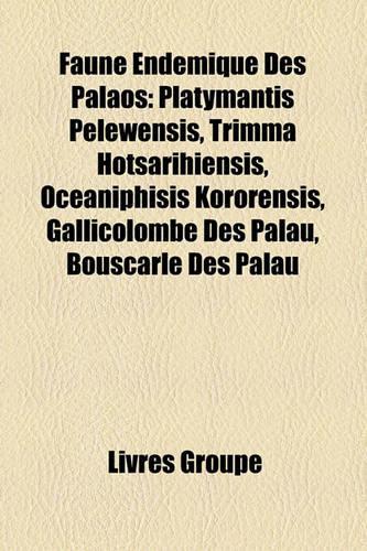 Faune Endmique Des Palaos