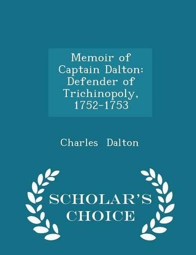 Memoir of Captain Dalton