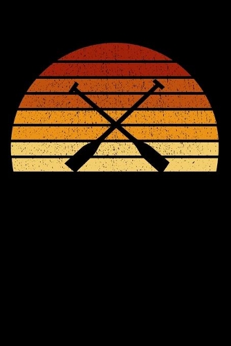 Ruderer Notizbuch: A5 Kariert 108 Seiten - Vintage Sonne Rudern Notizheft - Geschenk für Ruderer