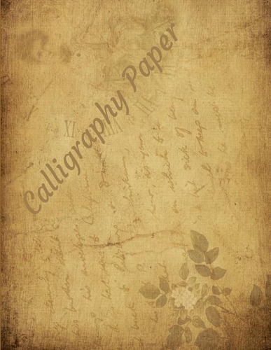 Calligraphy Paper: Calligraphic Practice Paper Pad, Aspiring Calligraphers Can Build Skill and Confidence by Practicing Their Lettering on This Artist-Grade Pad of Cal