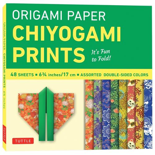 Origami Paper 48 Sheet Chiyogami Prints 6 3/4