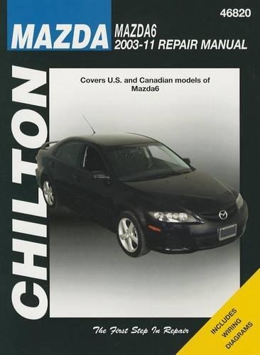 Mazda 6 Automotive Repair Manual, 2003-2010.
