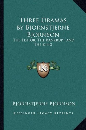 Three Dramas by Bjornstjerne Bjornson