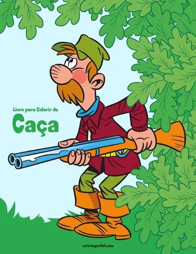 Livro para Colorir de Caça
