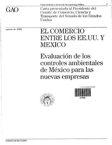 El Comercio Entre Los Ee.Uu. y Mexico