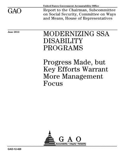 Modernizing Ssa Disability Programs
