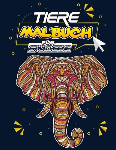 Tiere Malbuch für Erwachsene