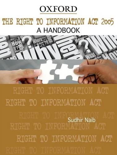 The Right to Information Act 2005