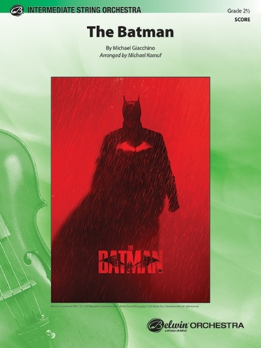 The Batman: Conductor Score(Pop Intermediate String Orchestra)