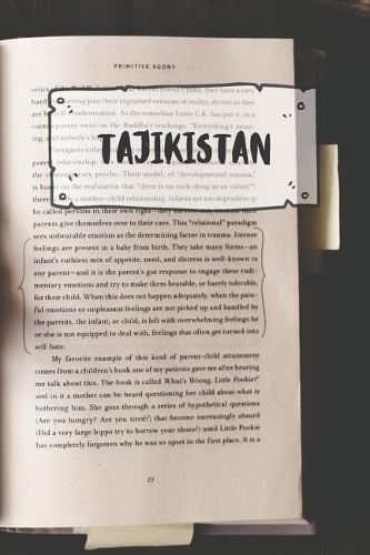 Tajikistan: Ruled Travel Diary Notebook or Journey Journal - Lined Trip Pocketbook for Men and Women with Lines