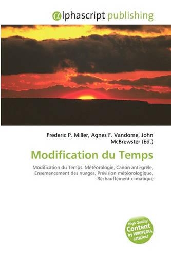 Modification Du Temps