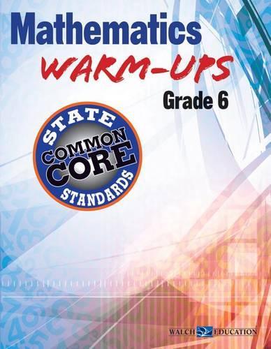 Mathematics Warm-Ups for Ccss, Grade 6