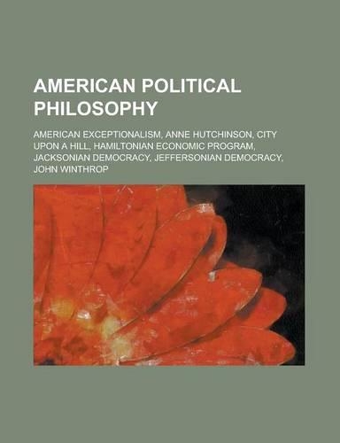 American Political Philosophy