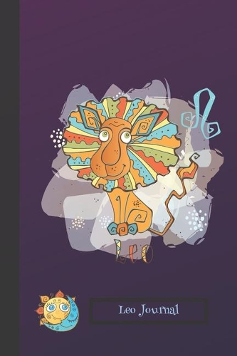 Leo Journal: Planner and Brain Map Diary: Gift Astrology Zodiac Sun Sign Notebook