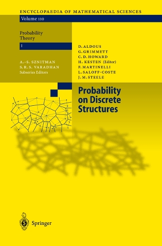 Probability on Discrete Structures: (110 Encyclopaedia of Mathematical Sciences)