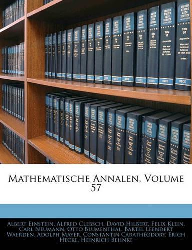 Mathematische Annalen, Volume 57
