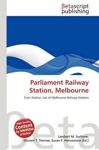 Parliament Railway Station, Melbourne