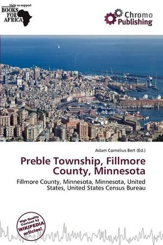 Preble Township, Fillmore County, Minnesota: (English)