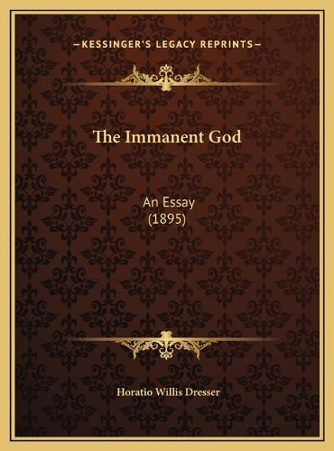 The Immanent God