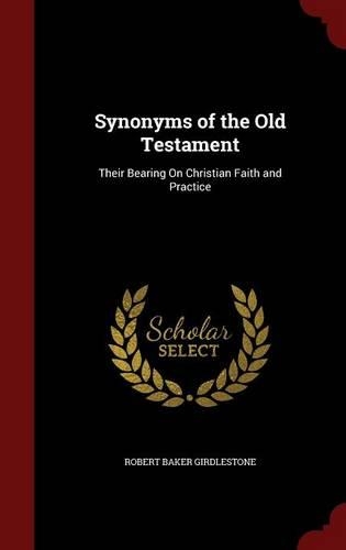 Synonyms of the Old Testament