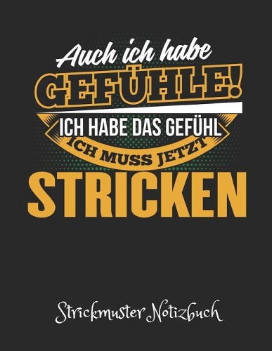 Strickmuster Notizbuch