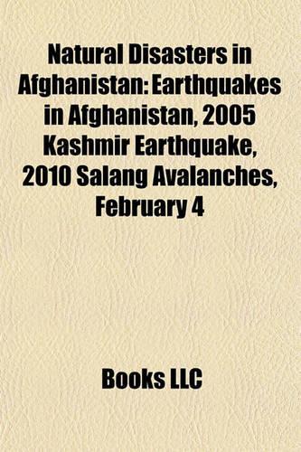 Natural Disasters in Afghanistan