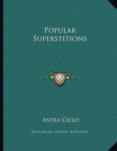 Popular Superstitions