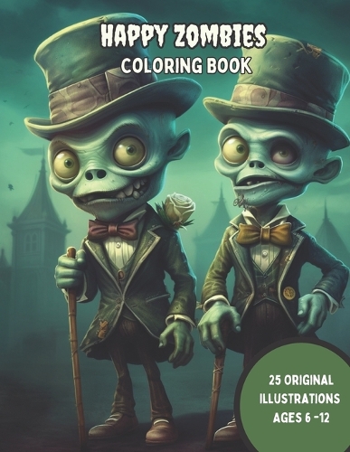 Zombies Coloring Book