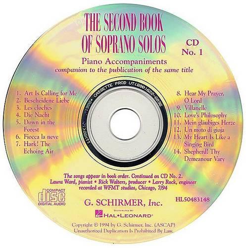 The Second Book of Soprano Solos: Accompaniment Cds (Set of 2