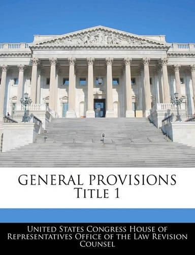 General Provisions Title 1