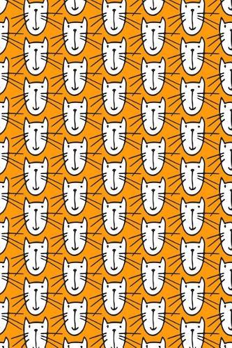 Journal Notebook For Cat Lovers Smiley Cats Pattern 5